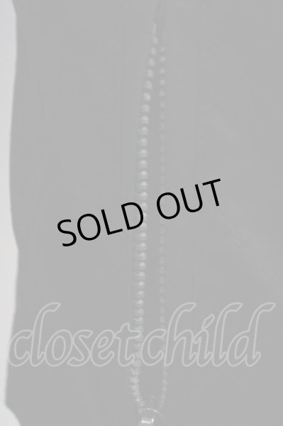 画像8: Xfrm / GALLERY スタンドネックナイロンライダースジャケット M ブラック T-25-06-27-019-Xf-ja-YM-ZT139 (8)