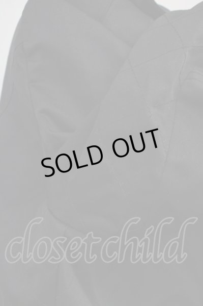 画像10: Xfrm / GALLERY スタンドネックナイロンライダースジャケット M ブラック T-25-06-27-019-Xf-ja-YM-ZT139 (10)