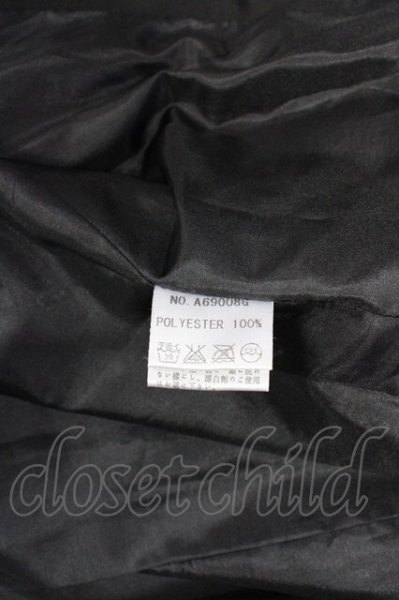 画像11: Xfrm / GALLERY スタンドネックナイロンライダースジャケット M ブラック T-25-06-27-019-Xf-ja-YM-ZT139 (11)