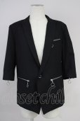 画像1: CIVARIZE / Odin　半袖テーラードジャケット 46 ブラック T-25-06-27-020-CI-ja-YM-ZT (1)