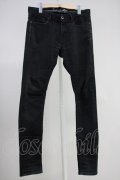 GOSTAR DE FUGA / 撥水加工スーパースキニーデニムパンツ 44 ブラック T-25-06-27-021-GO-pa-YM-ZT140