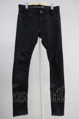 GOSTAR DE FUGA / 撥水加工スーパースキニーデニムパンツ 44 ブラック T-25-06-27-021-GO-pa-YM-ZT