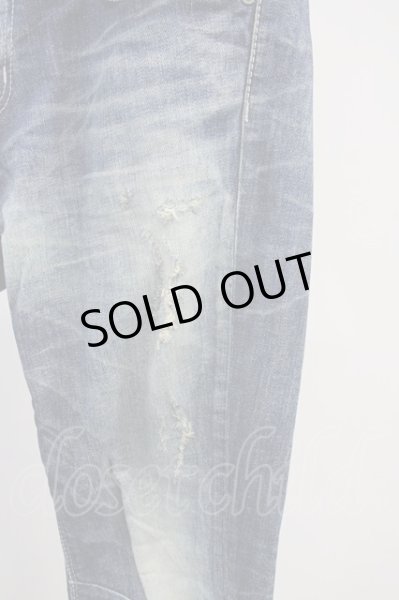 画像6: GOSTAR DE FUGA / ヴィンテージダメージデニムパンツ 44 インディゴ T-25-06-27-022-GO-pa-YM-ZT (6)