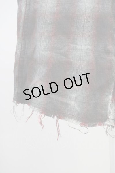 画像6: MIDAS / フレーム刺繍ミリタリーSSシャツ 2 レッド T-25-06-27-003-MI-sh-YM-ZT (6)