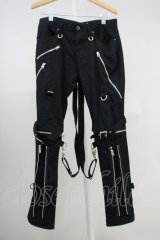 CIVARIZE / NOVESSELボンテージスキニー 46 ブラック T-25-06-27-027-CI-pa-YM-ZT