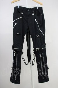 CIVARIZE / NOVESSELボンテージスキニー 46 ブラック T-25-06-27-027-CI-pa-YM-ZT