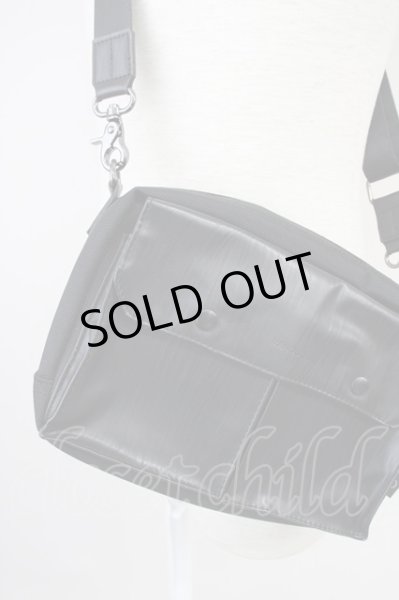 画像2: VANQUISH / コンビネーションボディバッグ  ブラック T-25-06-27-028-VA-ba-YM-ZT344 (2)