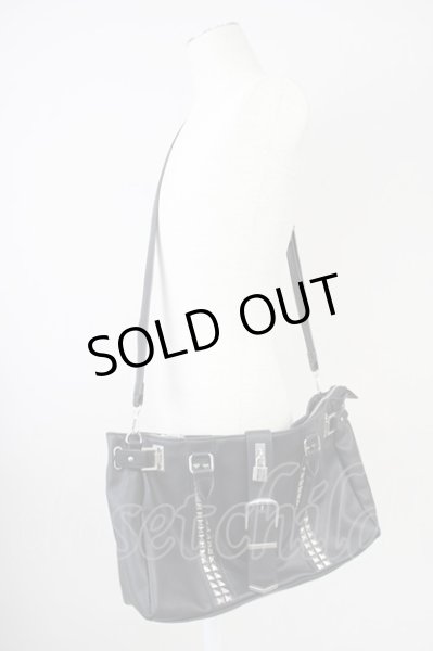 画像7: CIVARIZE / スタッズベルトトートバッグ  ブラック T-25-06-27-029-CI-ba-YM-ZT344 (7)