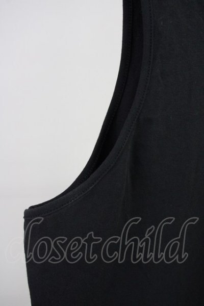 画像3: CIVARIZE / オパールダメージロングタンクトップ 44 ブラックｘレッド T-25-06-27-001-CI-to-YM-ZT