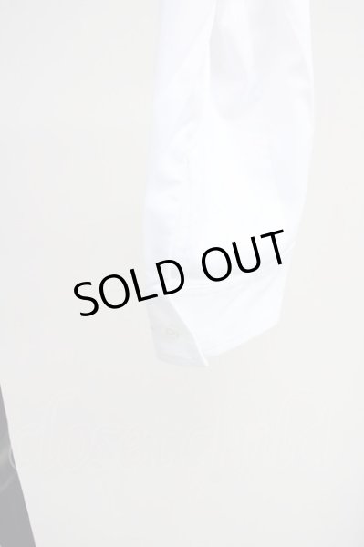 画像5: CIVARIZE / スモークプリントバイカラーロングシャツ 46 ホワイト T-25-06-27-005-CI-sh-YM-ZT042 (5)