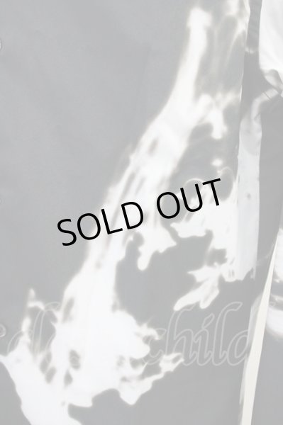 画像4: CIVARIZE / Gorgeモードバイカラープリントロングシャツ 44 ブラック T-25-06-27-006-CI-sh-YM-ZT042 (4)