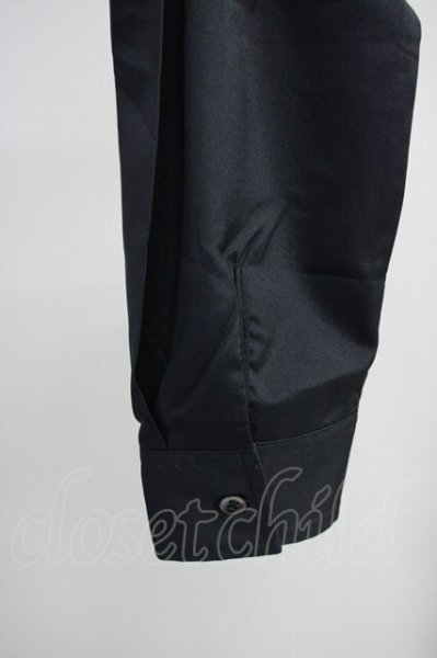 画像5: CIVARIZE / Gorgeモードバイカラープリントロングシャツ 44 ブラック T-25-06-27-006-CI-sh-YM-ZT042 (5)