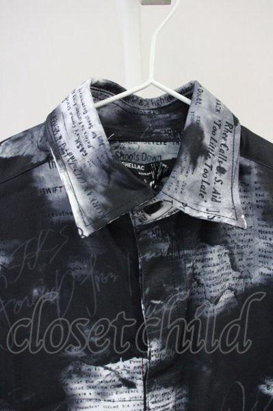 画像3: SHELLAC / × semanticdesign 総柄シャツ S ブラック T-25-06-27-007-SH-sh-YM-ZT144 (3)