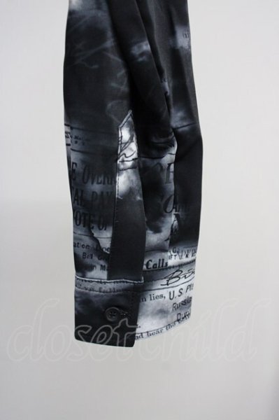 画像5: SHELLAC / × semanticdesign 総柄シャツ S ブラック T-25-06-27-007-SH-sh-YM-ZT144 (5)