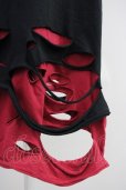 画像5: CIVARIZE / オパールダメージロングタンクトップ 44 ブラックｘレッド T-25-06-27-001-CI-to-YM-ZT (5)