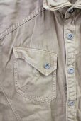 画像5: FUGA / Invisible ワッシャーミリタリー6分袖シャツ 46 ベージュ T-25-06-27-008-FU-sh-YM-ZT