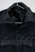 画像3: CIVARIZE / レイヤード2枚衿フェイクスウェードシャツ 44 ブラック T-25-06-27-009-CI-sh-YM-ZT