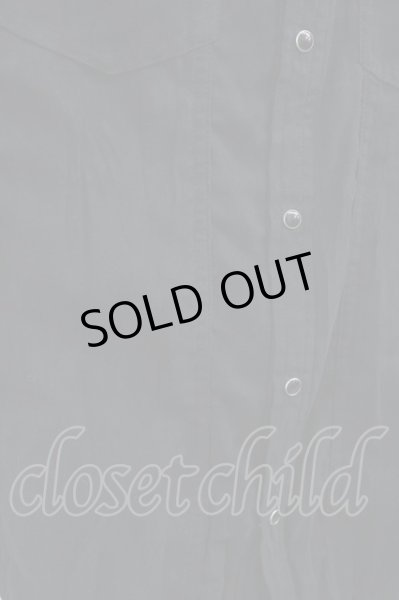 画像7: CIVARIZE / レイヤード2枚衿フェイクスウェードシャツ 44 ブラック T-25-06-27-009-CI-sh-YM-ZT144 (7)