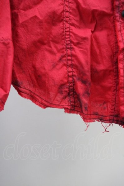 画像7: LGB / SHIRT-G/STD/M　ブリーチ染シャツ【メンズ1】 1 レッド T-25-06-27-011-LG-sh-YM-ZT144 (7)