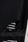 画像4: CIVARIZE / パンクレイヤード2PセットTシャツ  ブラックｘホワイト T-25-06-27-012-CI-ts-YM-ZT