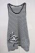 画像6: CIVARIZE / パンクレイヤード2PセットTシャツ  ブラックｘホワイト T-25-06-27-012-CI-ts-YM-ZT144 (6)