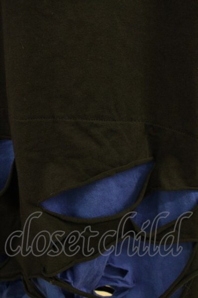 画像4: CIVARIZE / オパールダメージロングタンクトップ 46 ブラックｘブルー T-25-06-27-002-CI-to-YM-ZT042 (4)