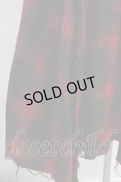 画像6: CIVARIZE / Volcano フード付きロングチェックガウンカーディガン   T-25-06-27-014-CI-to-YM-ZT (6)