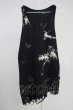 画像1: CIVARIZE / Hurt クラッシュ加工フェイクレイヤードタンクトップ 46 ブラック T-25-06-28-001-CI-to-YM-ZT (1)