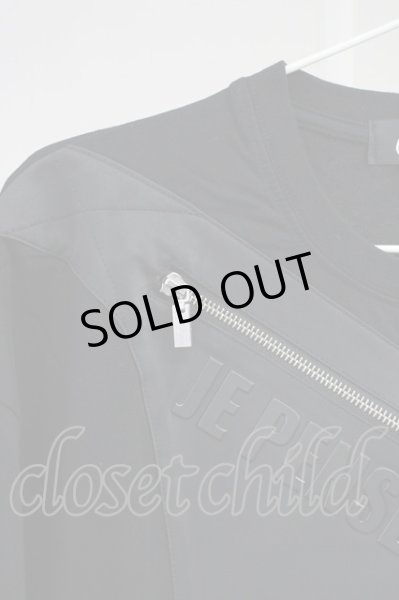 画像3: CavariA / 立体デザインBIG Tシャツ 44 ブラック T-25-06-28-002-Ca-ts-YM-ZT205 (3)