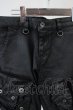 画像3: CIVARIZE / コーティングカーゴパンツ 46 ブラック T-25-06-28-016-CI-pa-YM-ZT (3)