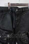 画像3: CIVARIZE / コーティングカーゴパンツ 46 ブラック T-25-06-28-016-CI-pa-YM-ZT