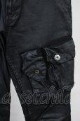 画像4: CIVARIZE / コーティングカーゴパンツ 46 ブラック T-25-06-28-016-CI-pa-YM-ZT