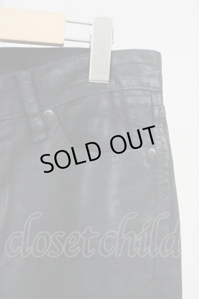 画像4: CIVARIZE / Crudコーティングスキニーパンツ 46 ブラック T-25-06-28-017-CI-pa-YM-ZT (4)