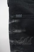 画像7: CIVARIZE / Omen箔加工タイトカラースキニーパンツ 46 ブラックｘシルバー T-25-06-28-019-CI-pa-YM-ZT