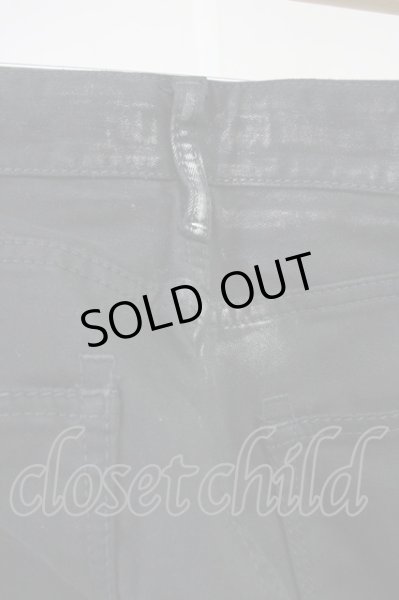 画像8: CIVARIZE / Omen箔加工タイトカラースキニーパンツ 46 ブラックｘシルバー T-25-06-28-019-CI-pa-YM-ZT (8)