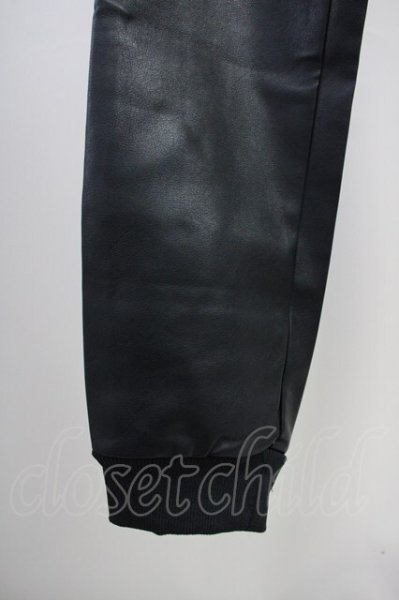 画像6: CavariA / PUカーゴパンツ 46 ブラック T-25-06-28-020-Ca-pa-YM-ZT261 (6)