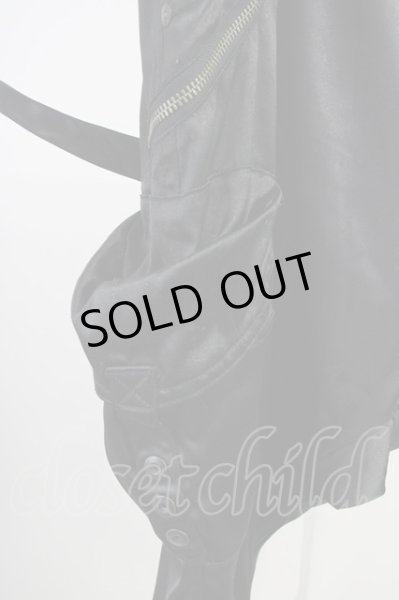 画像5: CIVARIZE / Beamサスペンダー付きサテンサルエルカーゴパンツ 44 ブラック T-25-06-28-021-CI-pa-YM-ZT270 (5)