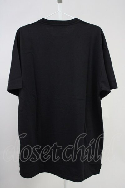 画像2: CavariA / スタッズ襟BIG Tシャツ 46 ブラック T-25-06-28-003-Ca-ts-YM-ZT