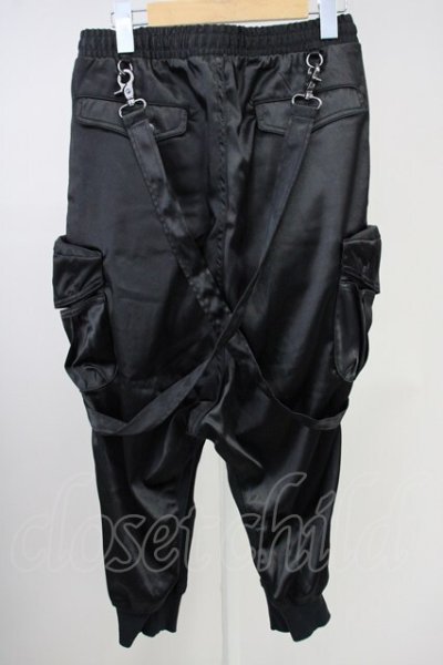 画像2: CIVARIZE / Asteroidサテンサルエルパンツ 44 ブラック T-25-06-28-023-CI-pa-YM-ZT