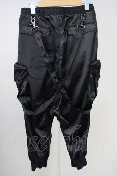 画像2: CIVARIZE / Asteroidサテンサルエルパンツ 44 ブラック T-25-06-28-023-CI-pa-YM-ZT270 (2)