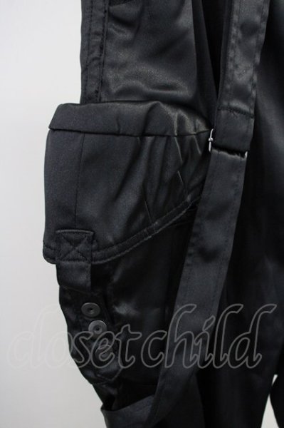 画像4: CIVARIZE / Asteroidサテンサルエルパンツ 44 ブラック T-25-06-28-023-CI-pa-YM-ZT270 (4)