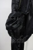 画像4: CIVARIZE / サスペンダージップサテンサルエルカーゴパンツ 44 ブラック T-25-06-28-024-CI-pa-YM-ZT