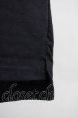 画像4: CavariA / スタッズ襟BIG Tシャツ 46 ブラック T-25-06-28-003-Ca-ts-YM-ZT (4)