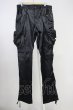 画像1: CIVARIZE / サテンサルエルカーゴパンツ 46 ブラック T-25-06-28-025-CI-pa-YM-ZT (1)