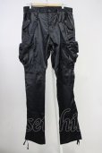 画像1: CIVARIZE / サテンサルエルカーゴパンツ 46 ブラック T-25-06-28-025-CI-pa-YM-ZT (1)