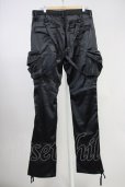 画像2: CIVARIZE / サテンサルエルカーゴパンツ 46 ブラック T-25-06-28-025-CI-pa-YM-ZT (2)