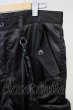 画像5: CIVARIZE / サテンサルエルカーゴパンツ 46 ブラック T-25-06-28-025-CI-pa-YM-ZT (5)