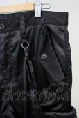 画像5: CIVARIZE / サテンサルエルカーゴパンツ 46 ブラック T-25-06-28-025-CI-pa-YM-ZT