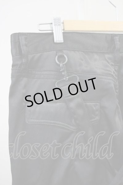 画像6: CIVARIZE / サテンサルエルカーゴパンツ 46 ブラック T-25-06-28-025-CI-pa-YM-ZT (6)