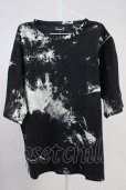 画像1: CavariA / ブリーチZIP BIG Tシャツ 44 ブラック T-25-06-28-004-Ca-ts-YM-ZT (1)